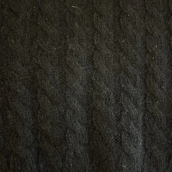 Black cashmere hood Hats